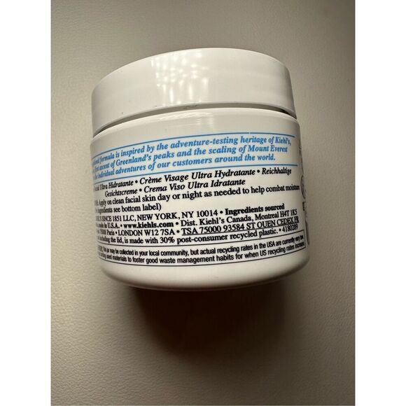 Kiehl's Ultra Facial Refillable Moisturizing Cream with Squalane 50ml 1.7floz - Picture 3 of 6